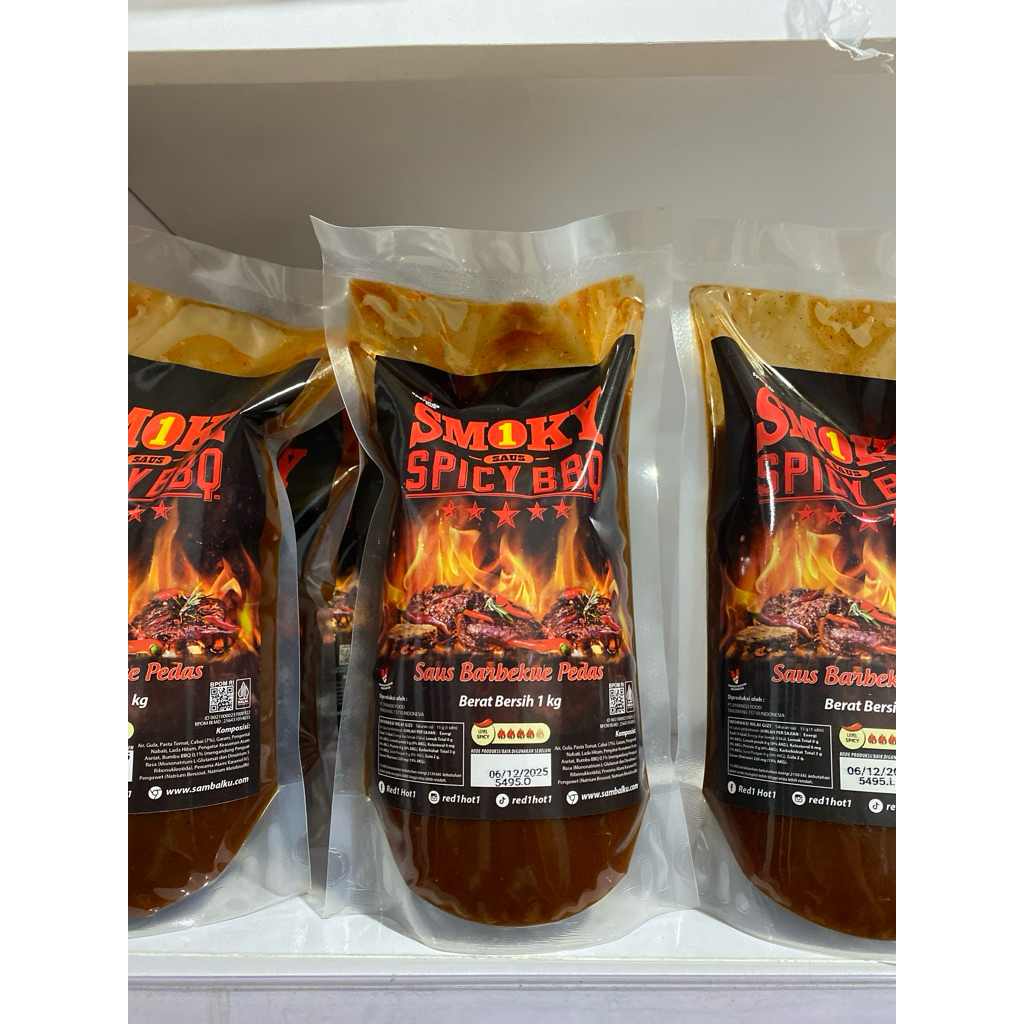 

SMOKY SPICY BBQ 1 KG x 12 pouch