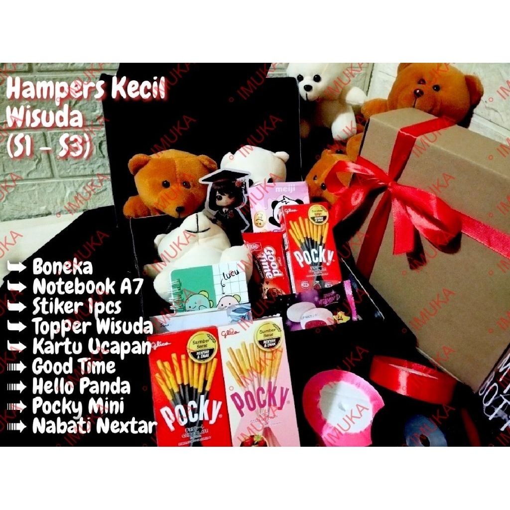 

Hampers Kecil 1 Wisuda (S1 - S3)