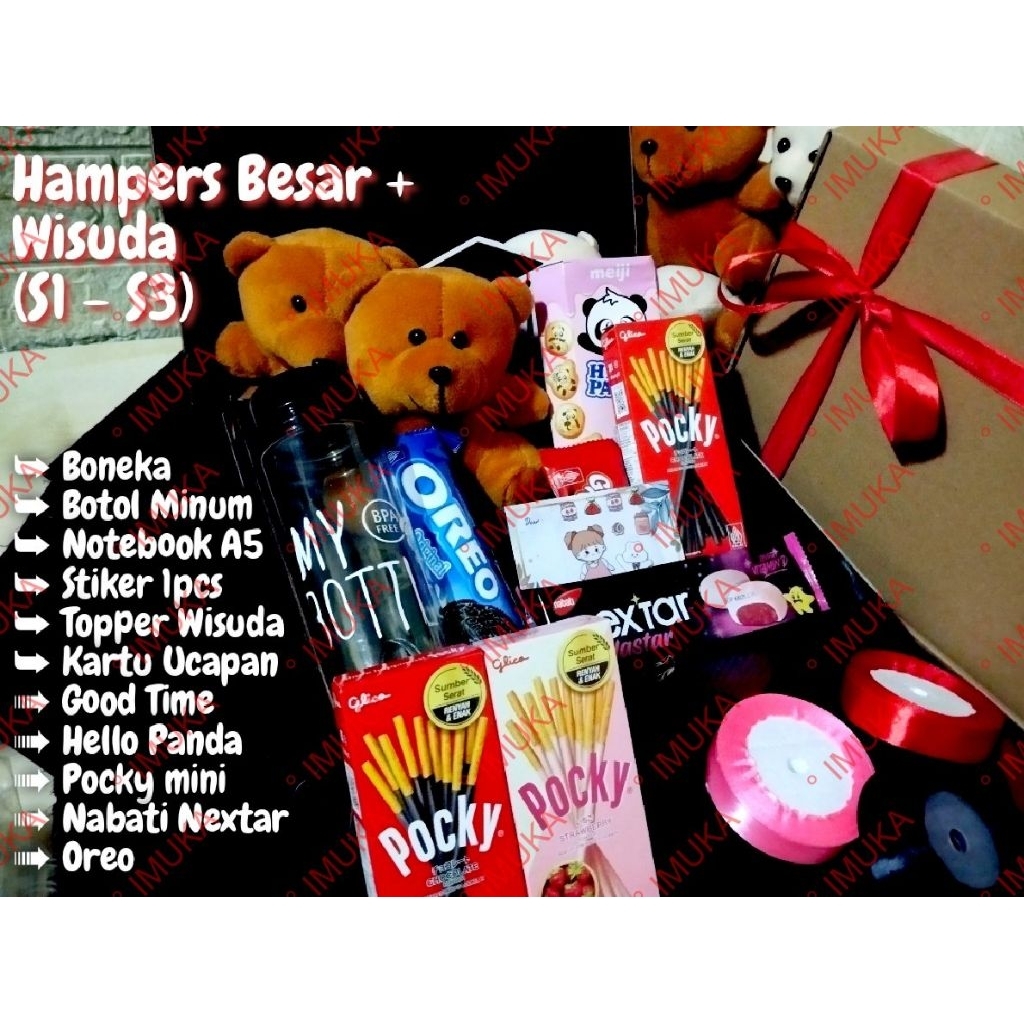 

Hampers Besar+ 2 Wisuda (S1 - S3)