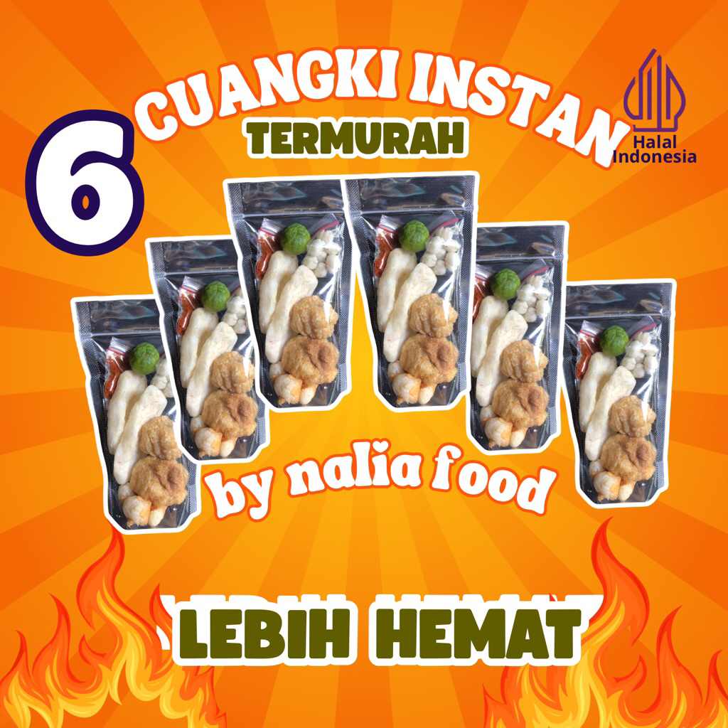 

PAKET USAHA MURAH 12 Pcs CUANGKI INSTAN TERMURAH ENAK GURIH PEDAS TERLARIS BISA COD BAYAR DITEMPAT by nalia food