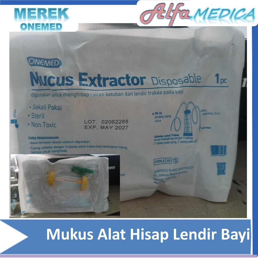 MUKUS / Mucus Extractor Onemed Suction Penyedot Lendir Bayi FR1050