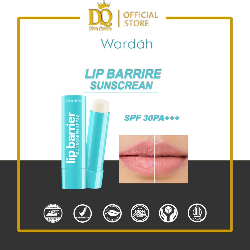 Wardah Lip Barrier Sunscreen SPF 30 / Lip Sunscreen SPF