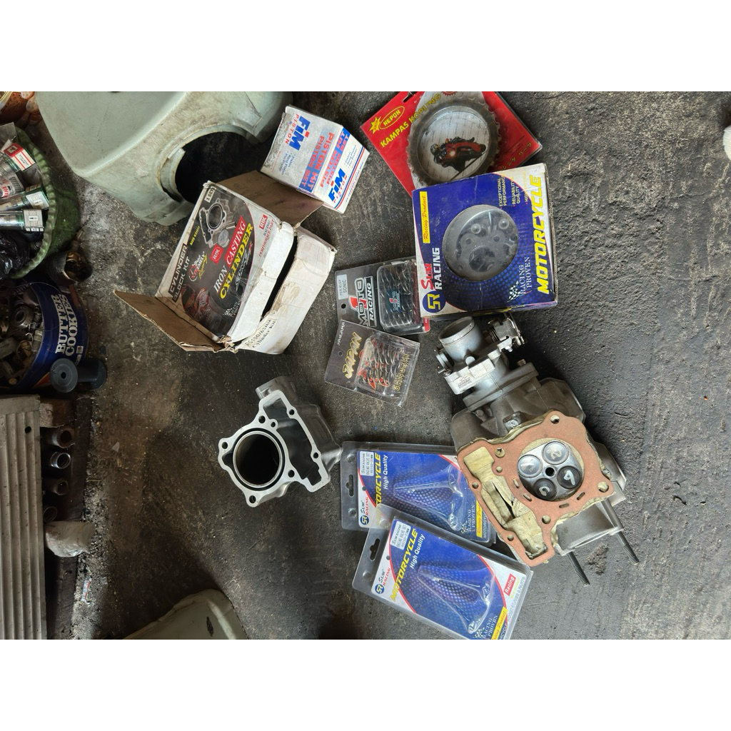 Paket Boreup K56 series cb150r, cbr150, sonic