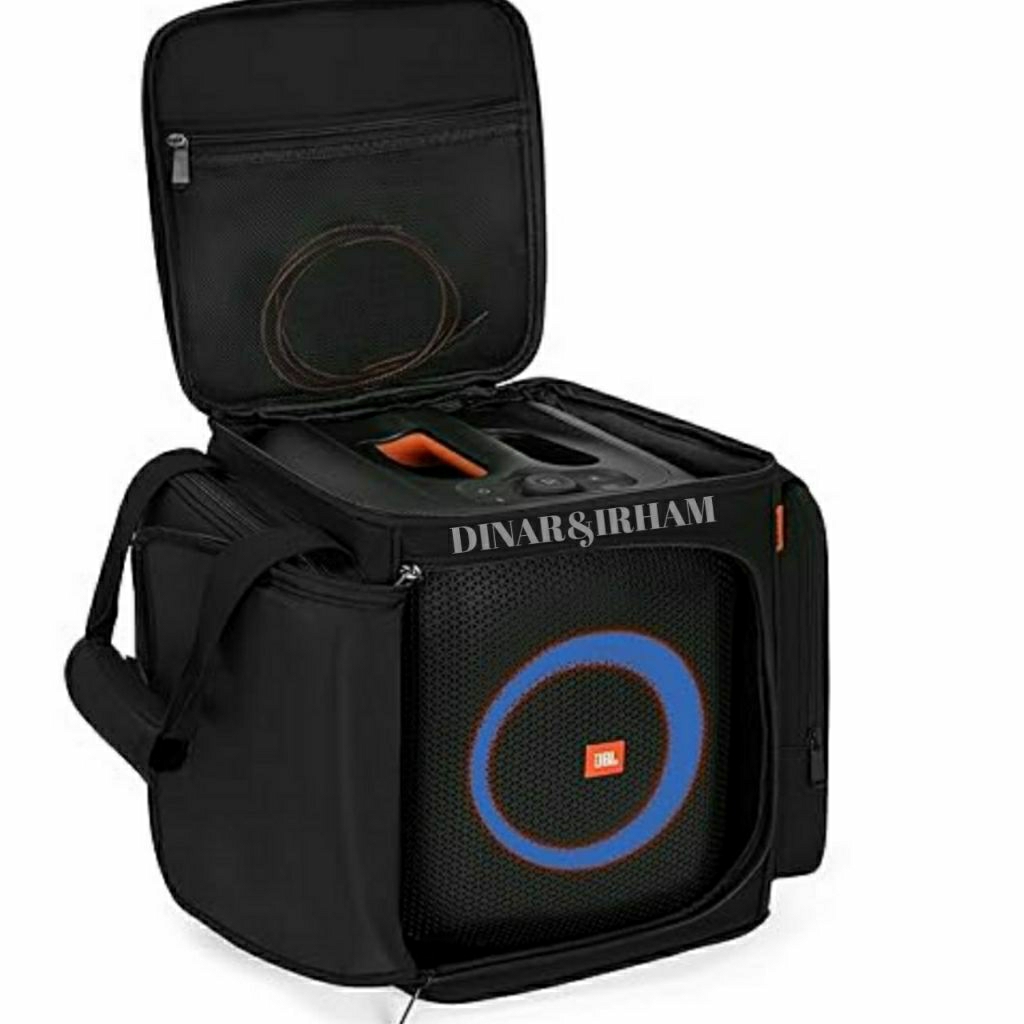 Tas speaker JBL party box encore model terbaru tas jbl encore custom kantong  encore pakai selempang