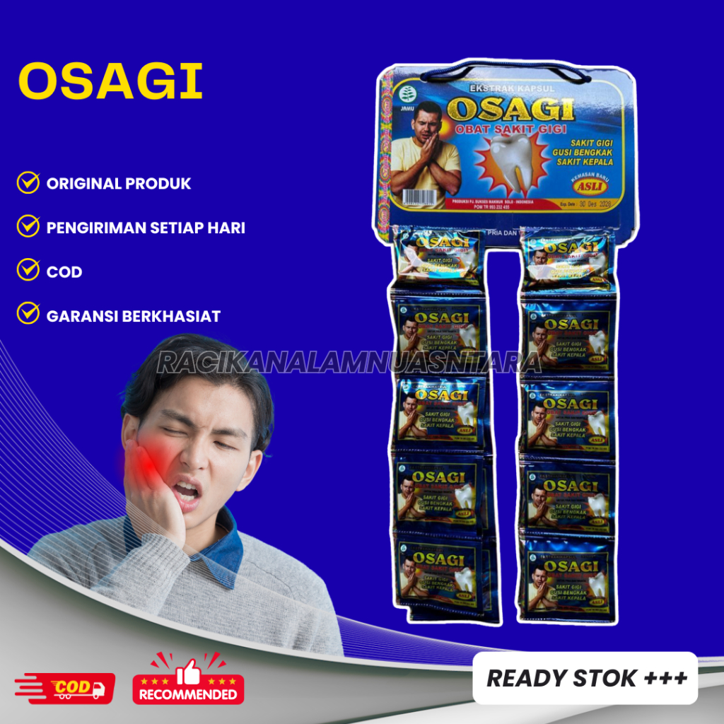

OSAGI BIRU TUA KAPSUL ORIGINAL SAKIT GIGI