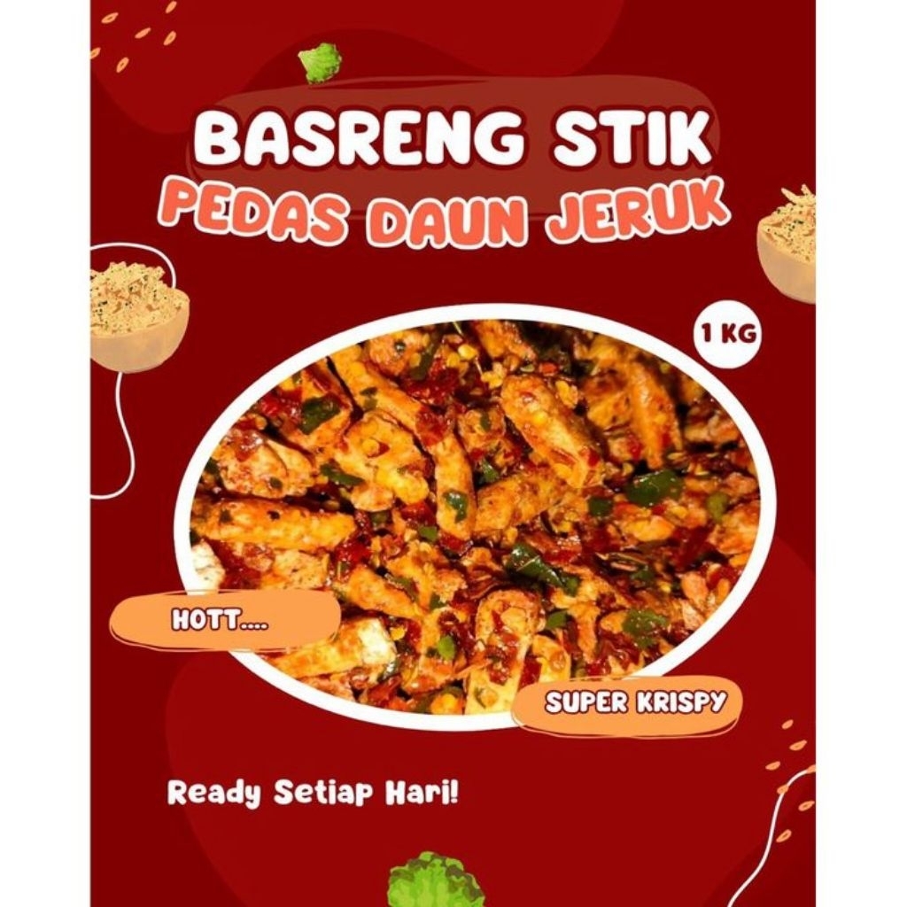 

Basrengg Pedas Daun Jeruk 1kg