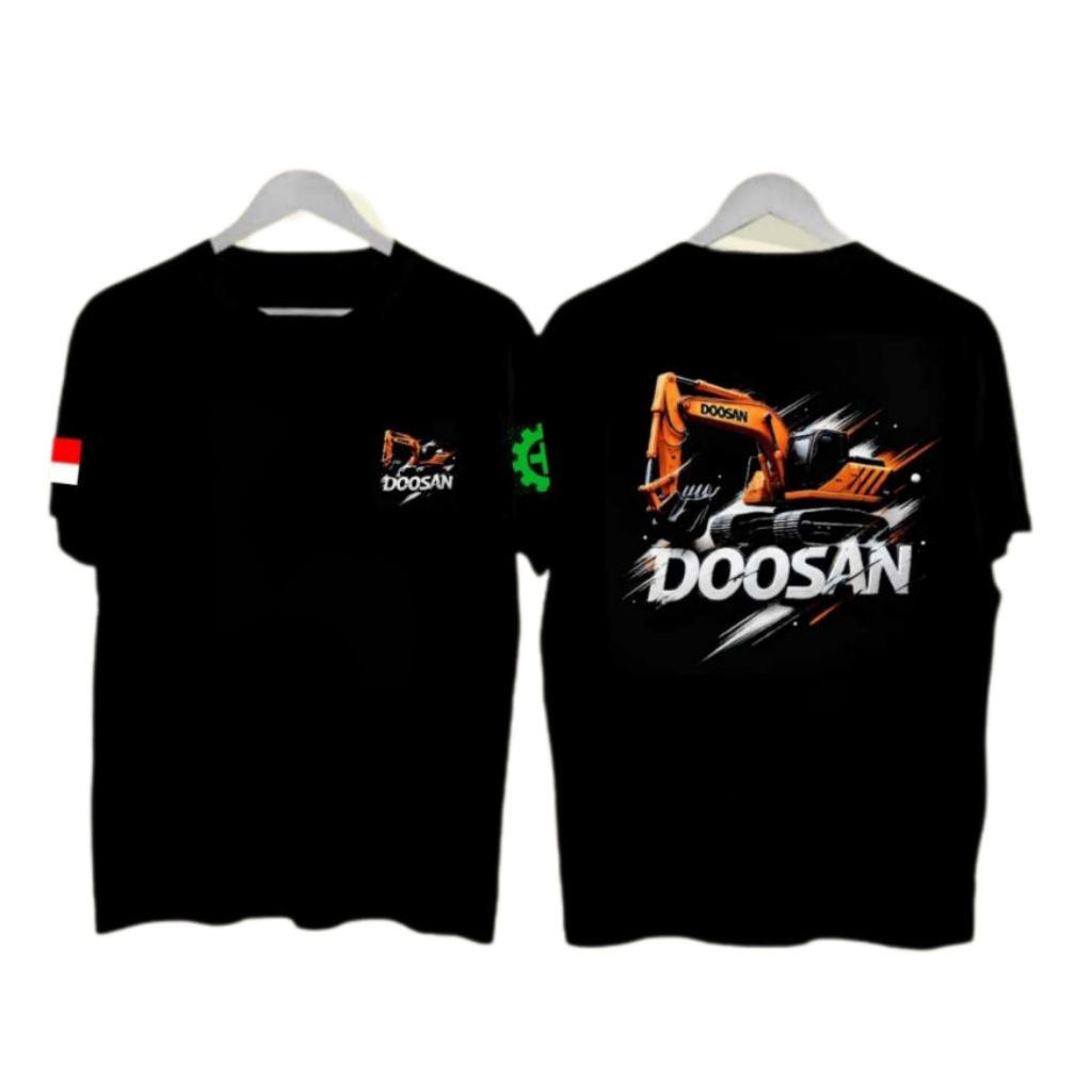 KAOS DISTRO EXCAVATOR DOOSAN//TSHIRT NEW
