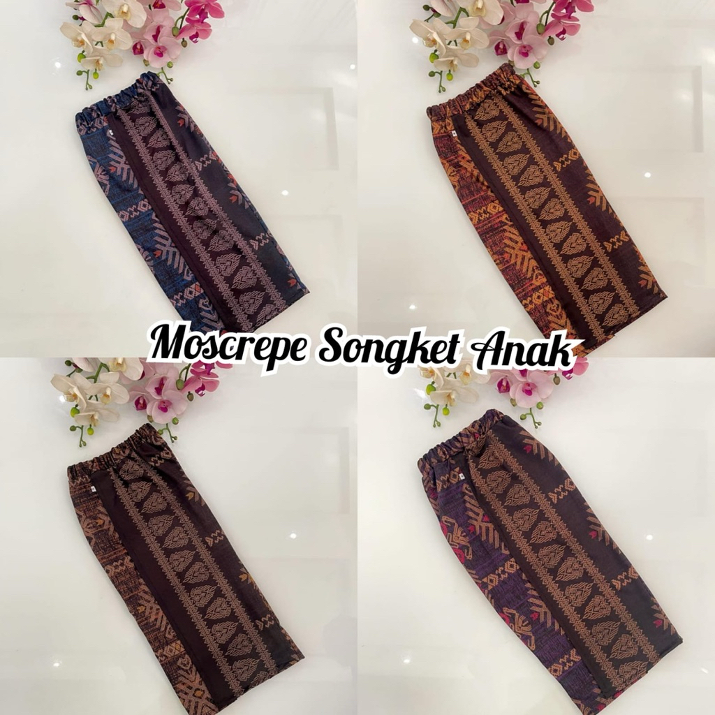 kamen jadi strait terlaris/KAMEN jadi ANAK/KAMEN jadi moscrepe anak/rok adat bali/Rok bali batik/rok