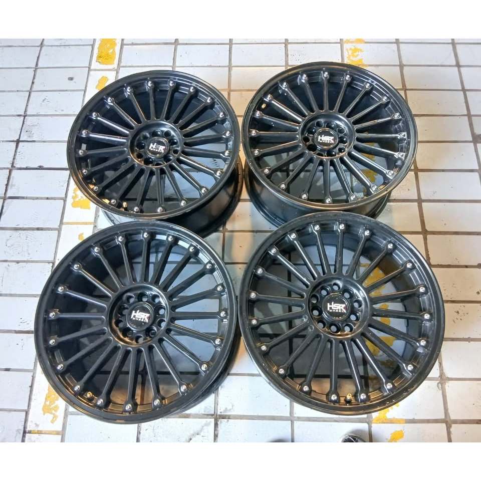VELG MOBI BEKAS HSR PELEG MOBIL SECOND HSR JJC HSR RING 18 LEBAR 8 PCD 10X100/114 ET40 VELG UNTUK MO