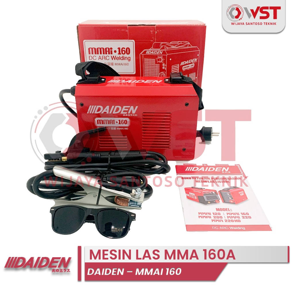 DAIDEN Travo Las Inverter MMAi 160 - Trafo Las Inverter 160A Daiden