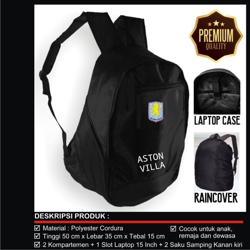 tas ransel aston villa