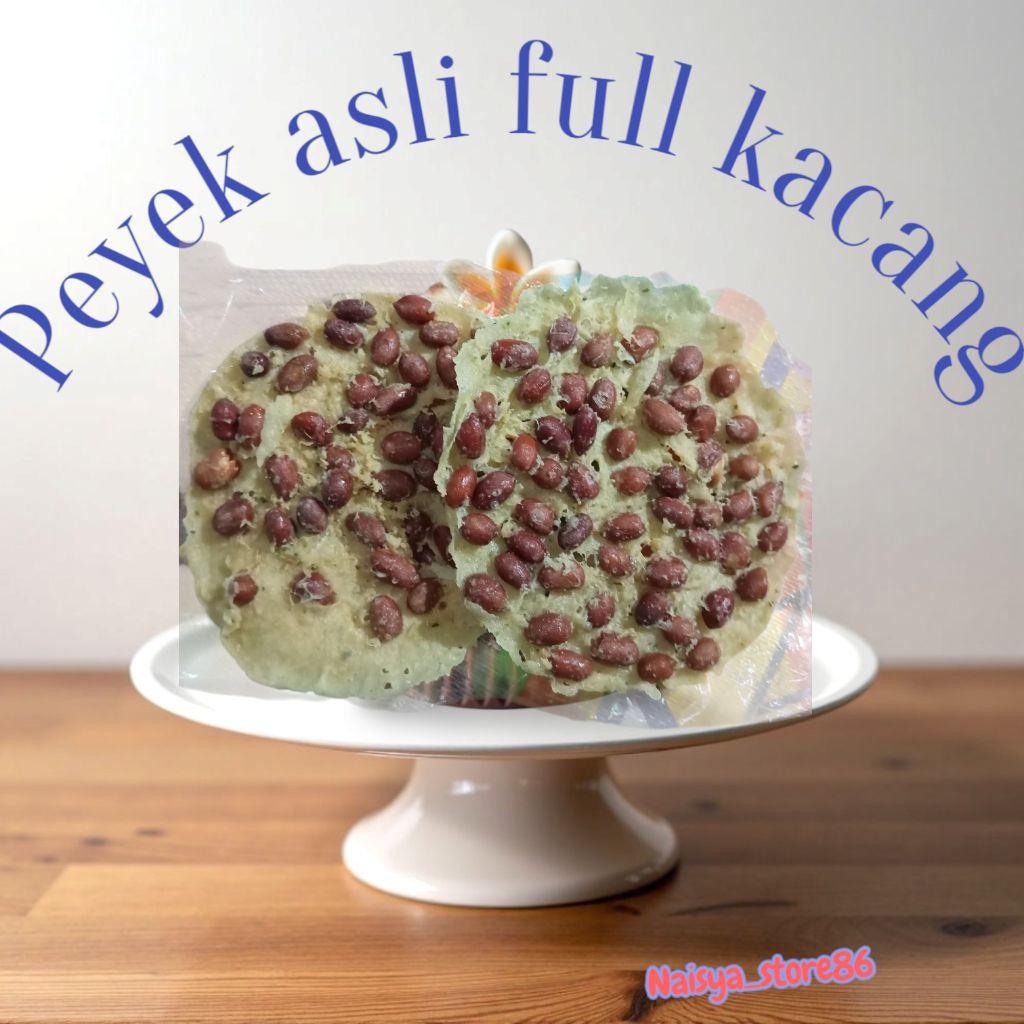 

peyek full kacang renyah prul asli tulungagung