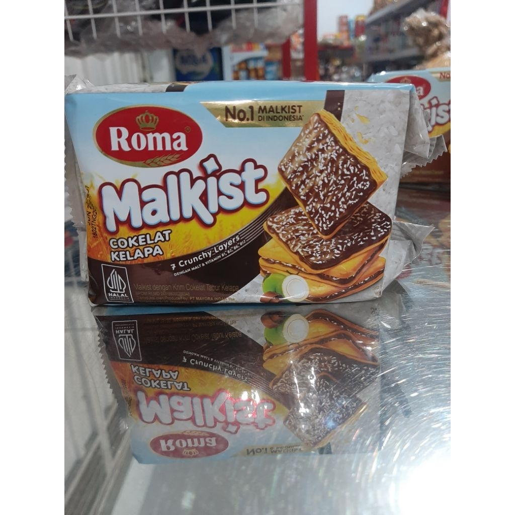 

Roma malkist cokelat kelapa 95g