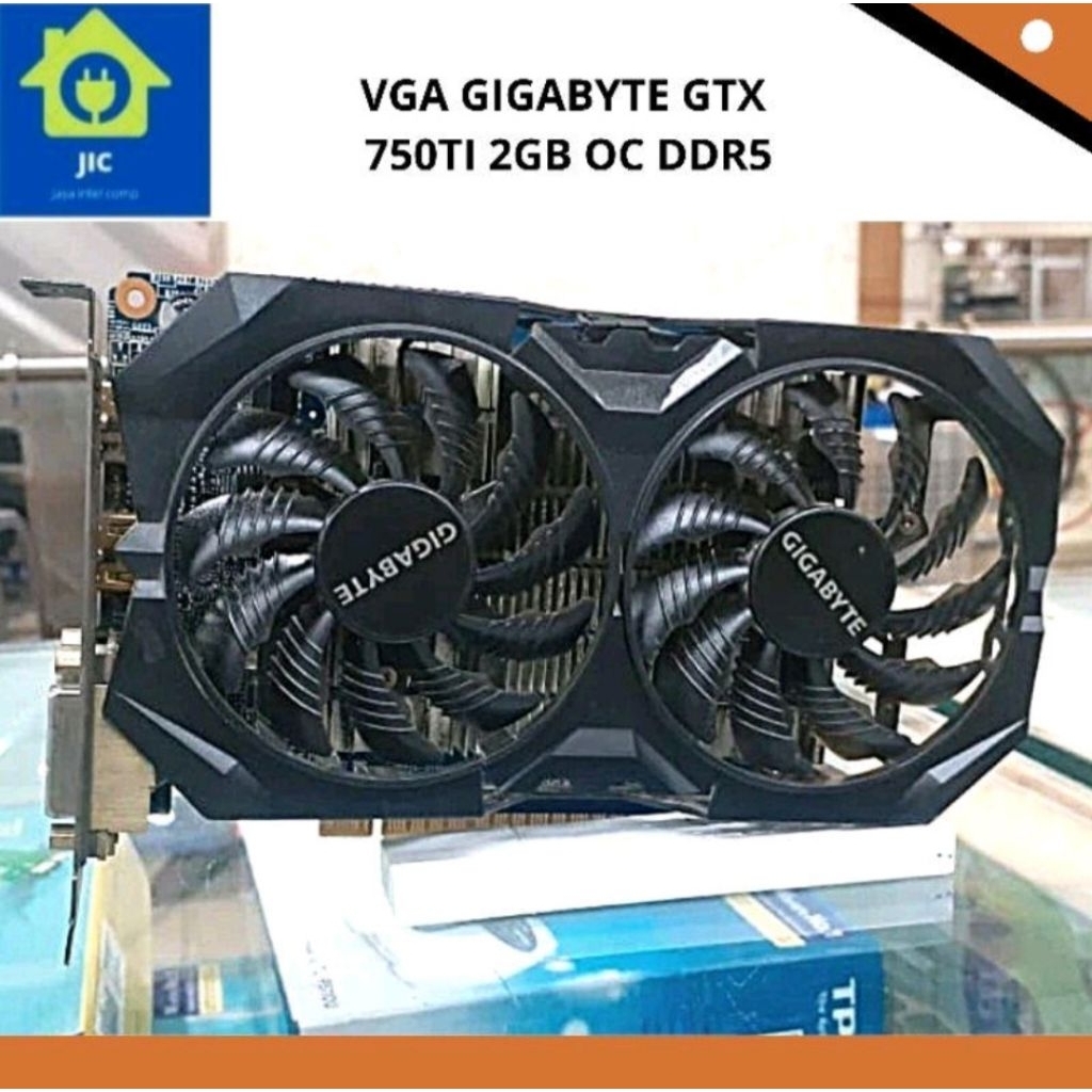 VGA GIGABYTE GTX 750TI 2GB DDR5 2ND