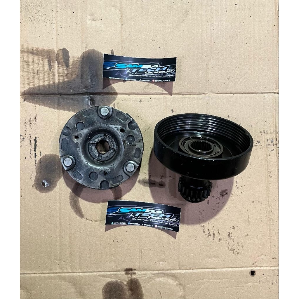 LONCENG GANDA SUPRA 125/KARISMA NGANTONG BAHAN BALANCER ORIGINAL COPOTAN