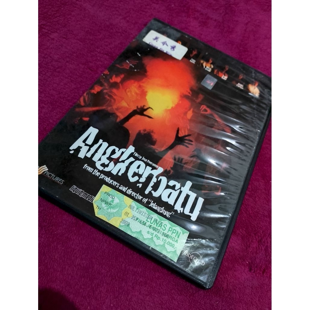 VCD FILM HOROR INDONESIA - ANGK3R BATU (ORIGINAL) ISI 2 DISC
