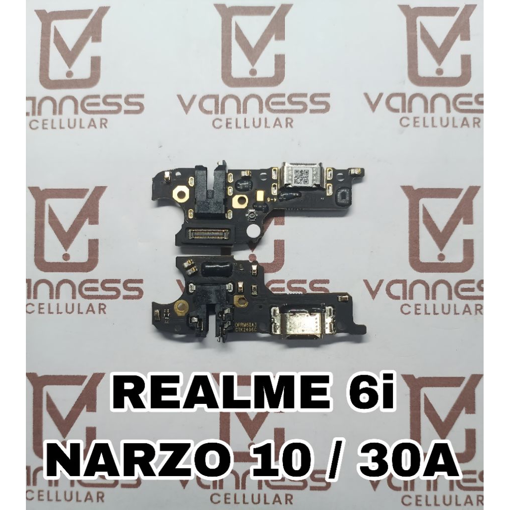 PAPAN CONNECTOR CAS ORI REALME 6i / NARZO 10 / NARZO 30A