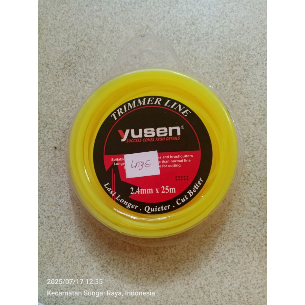 Yusen Trimmer Line (Tali pemotong rumput)