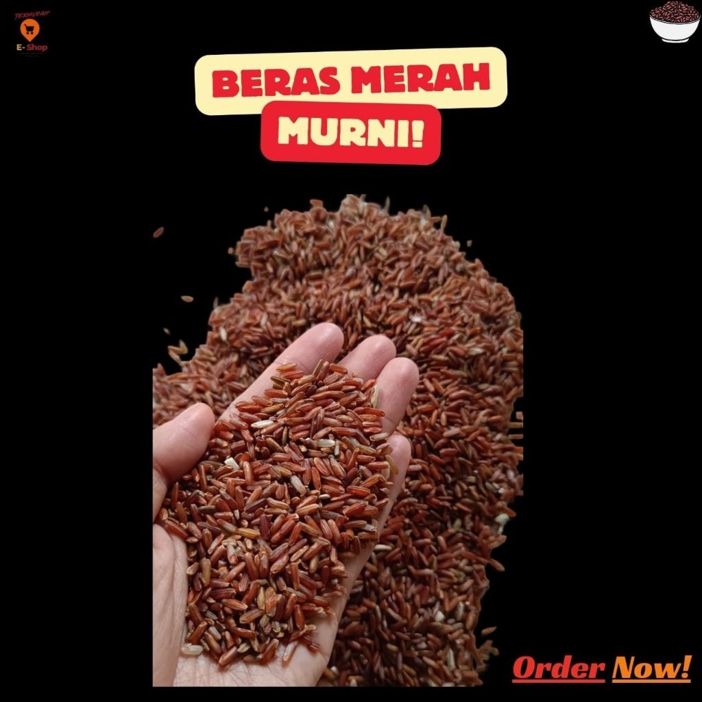

Beras Merah Murni Pecah Kulit 1 Kg