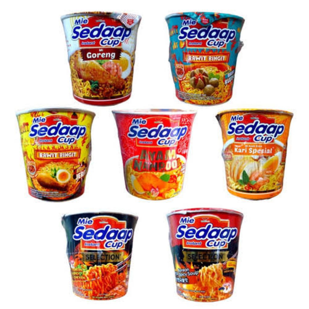 

Mie Sedaap Cup All Varian - Palembang