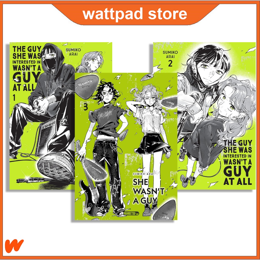 The Guy She Was Interested In Wasn't a Guy at All (English Manga)