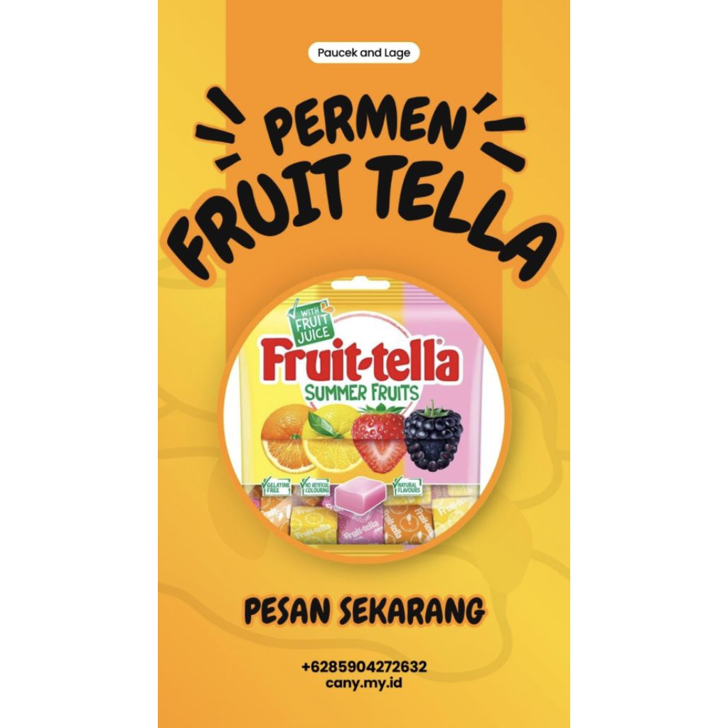 

Permen Buah Lembut & Creamy