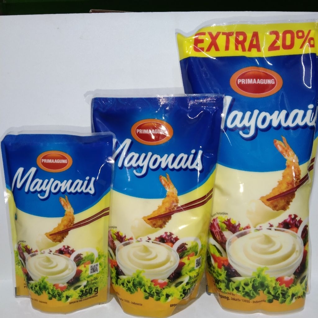 

Mayonaise Prima Agung 900gr 500gr 250gr
