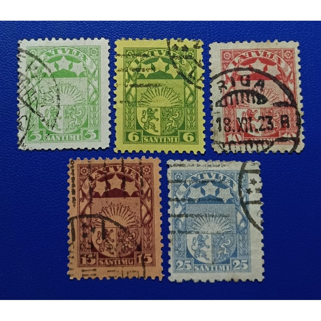 

Prangko Lawas LN Latvija Clasik 5 Keping