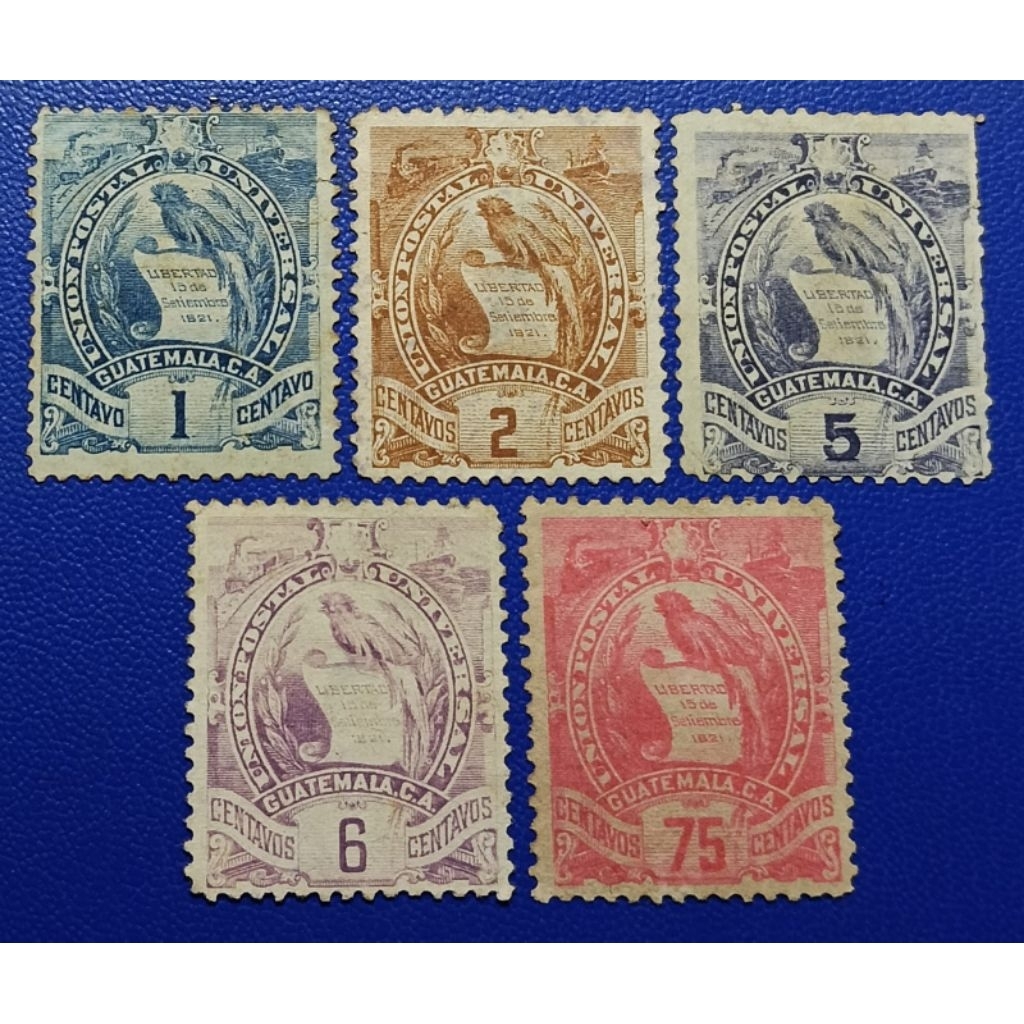 

Set PrangkoLawas LN Guatemala Langka Dan Clasik 5 Keping