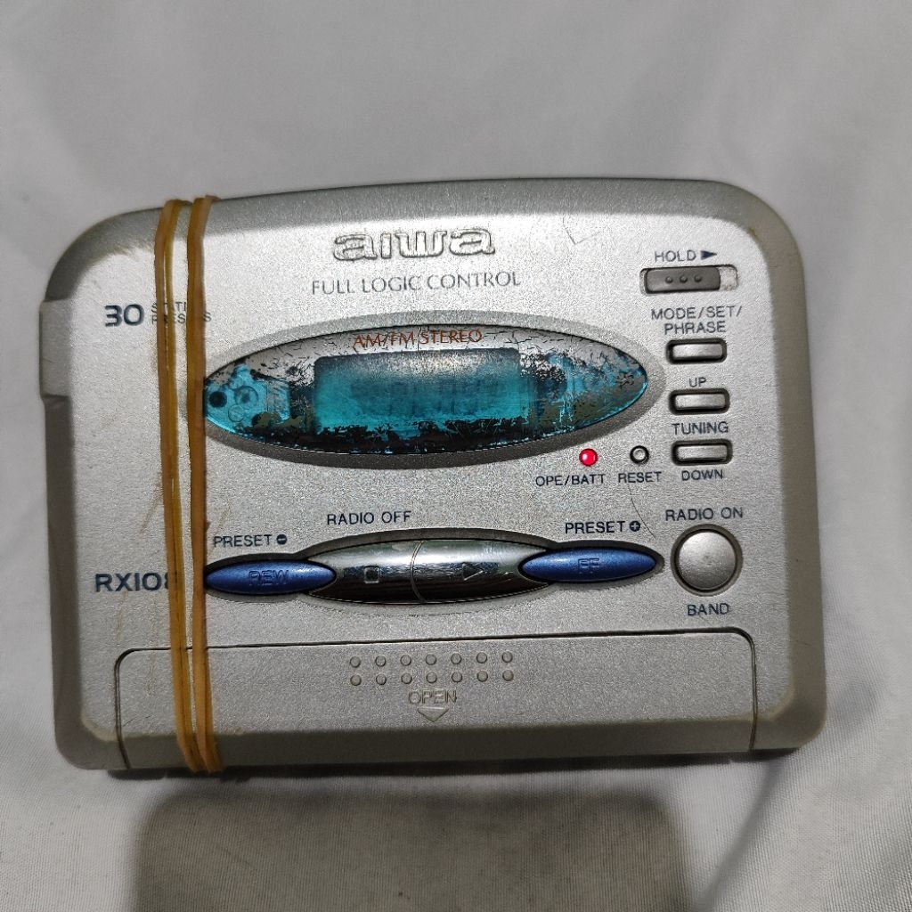 walkman AIwa RX108 need repair