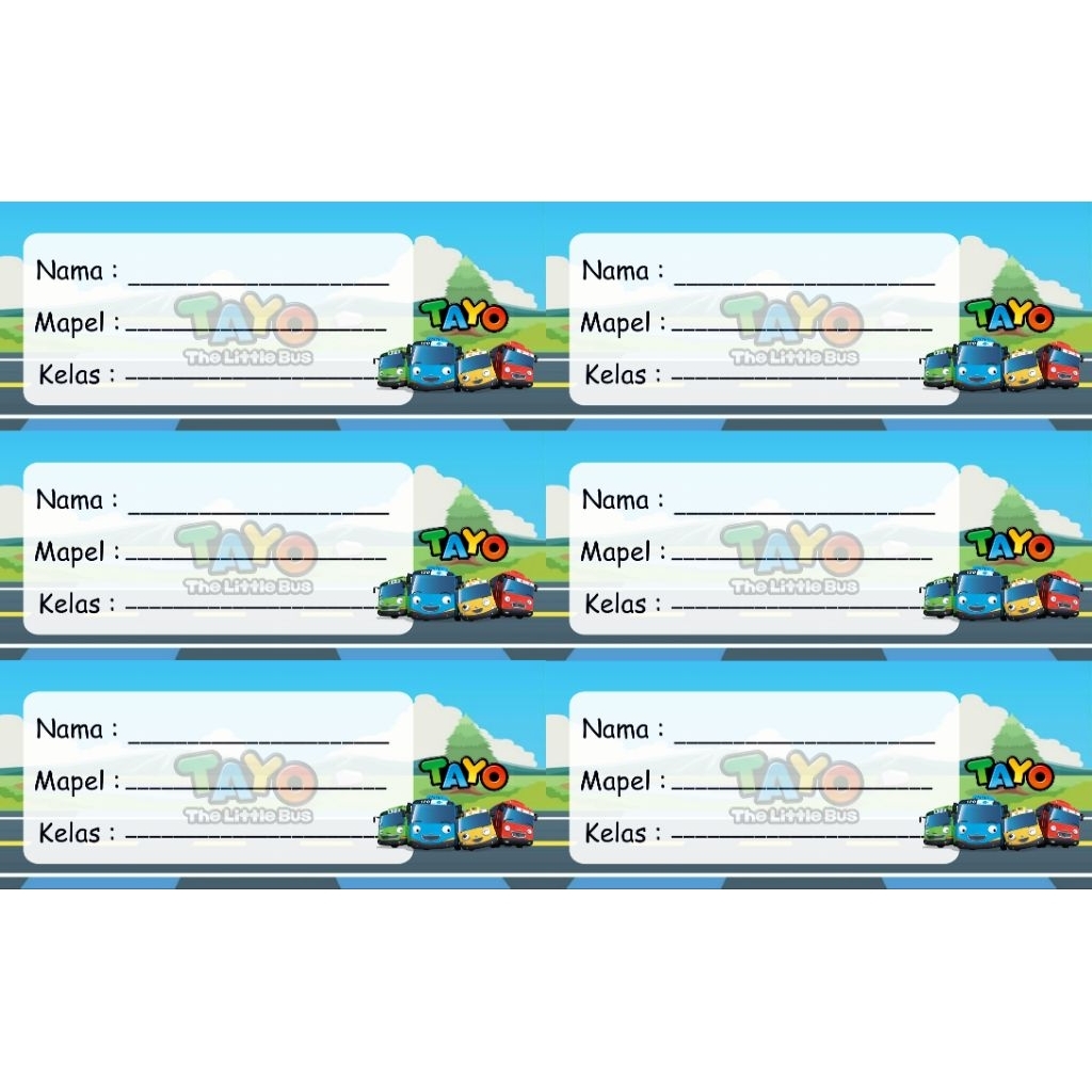 

STICKER NAMA ANAK LABEL PELAJARAN