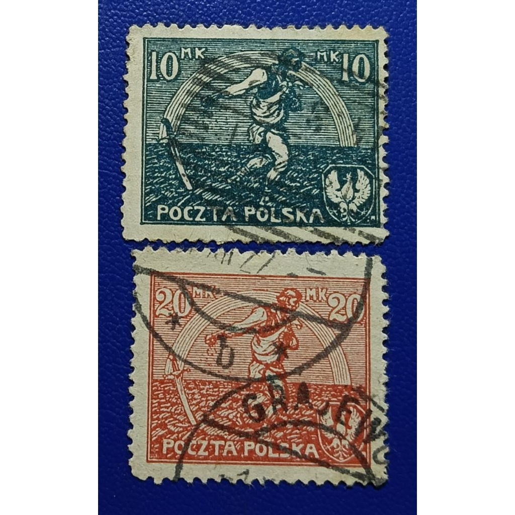 

Prangko Lawas LN Polska 2 Keping Clasik