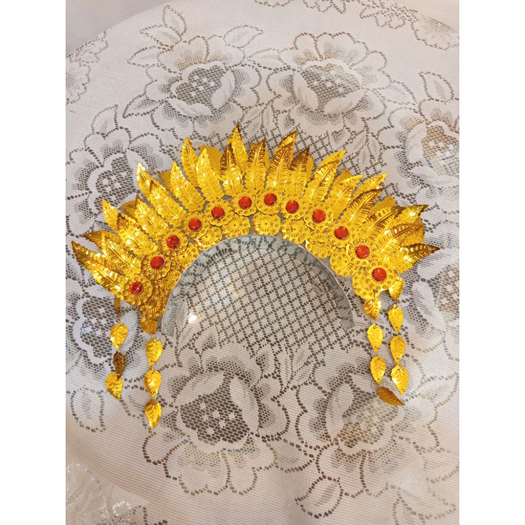 Mahkota sunting padang anak / Mahkota Adat Padang / Aksesoris Kepala Adat Padang