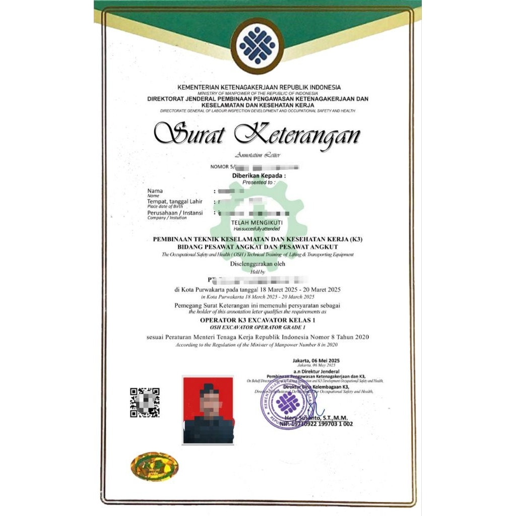 pelatihan Sio Operator Forklift