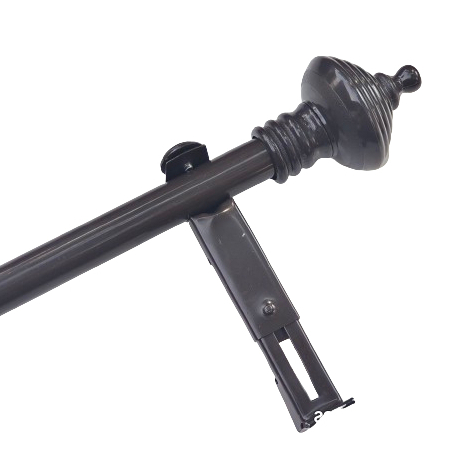 Tiang Besi Batang Gorden Polos Braket Besi Tebal 1mm Cup Antik Minimalis Full Set