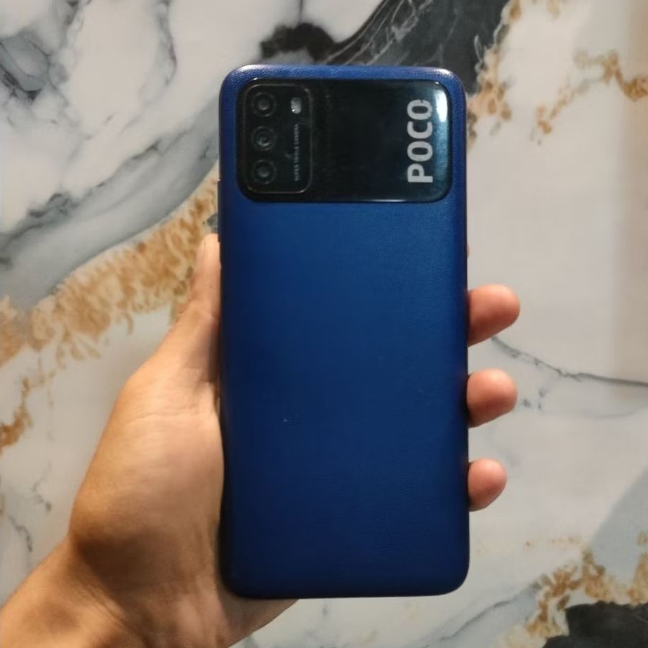 XIAOMI POCO M3 6/128 SECOND ORI BEKAS GARANSI RESMI