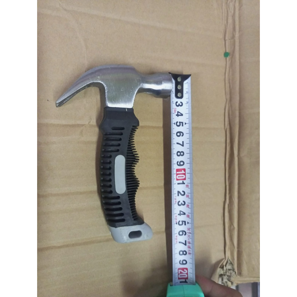 Palu Mini Palu Cebol Palu Kambing Cebol Gagang Karet Claw Hammer Kuat Berkualitas