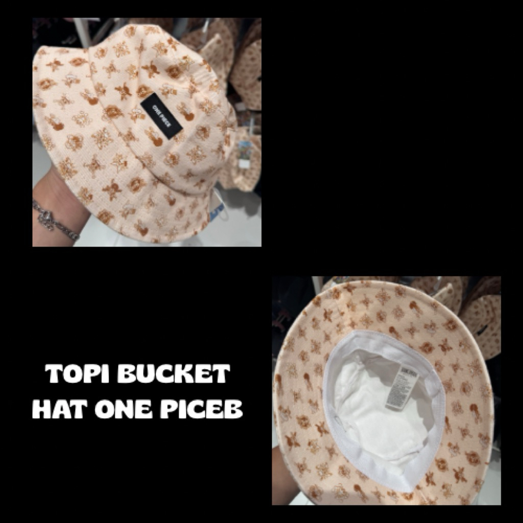 TOPI BUCKET HAT ONE PICEBE MINISO