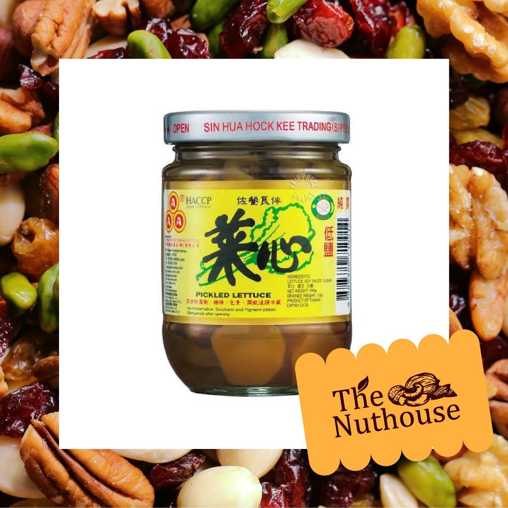 

AAA Pickled Lettuce / AAA Acar Selada / AAA Caisim Botol 180gr