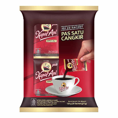 

Kapal Api Kopi Special Mix 20 x 6g
