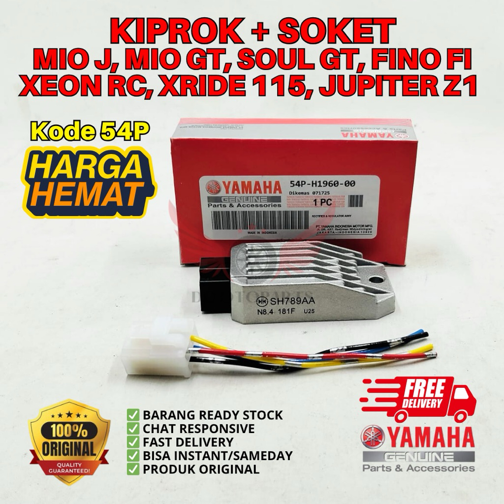 54P KIPROK MIO J ORIGINAL YAMAHA GENUINE PARTS, KIPROK ORIGINAL YAMAHA MIO, KIPROK SOUL GT, KIPROK O