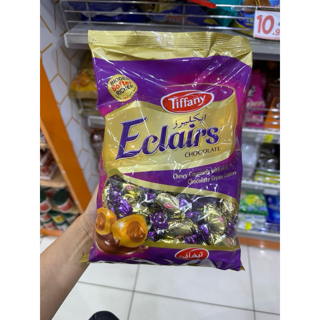 

READY TIFFANY ECLAIRS CHOCOLATE / COKLAT ECLAIRS / COKLAT SAUDI