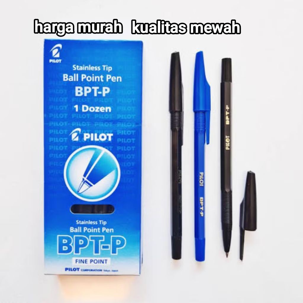 

Pulpen Pilot BPTP Hitam & Biru (1pcs) termurah