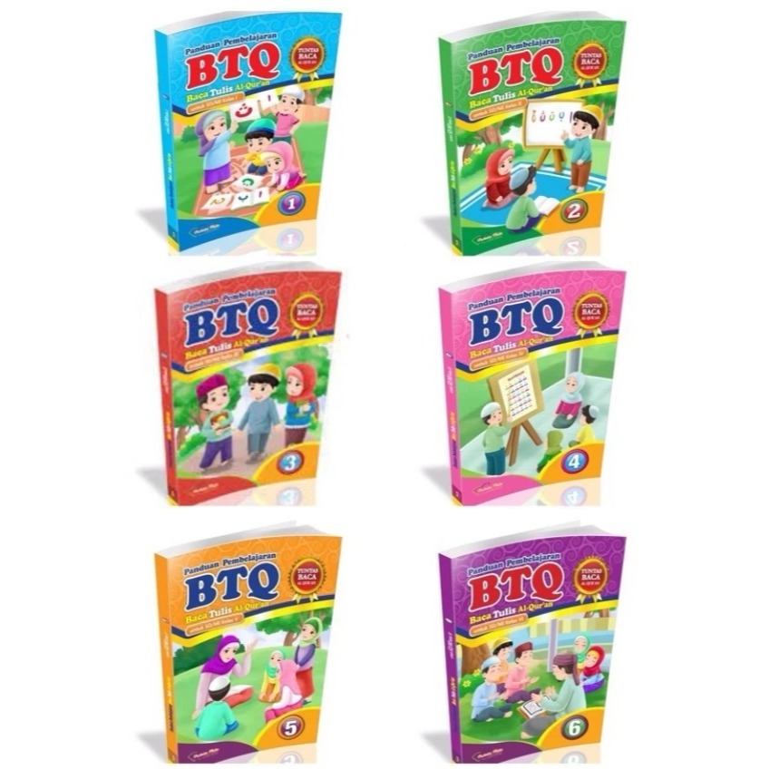 Panduan Belajar BTQ.Baca Tulis Al.Qur'an SD/MI Kelas.1.2.3.4.5.6 Pustaka Mulia
