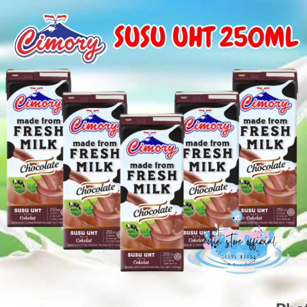 

Cimory Susu UHT 250ML Coklat Strawberry Blueberry Isi 5pcs