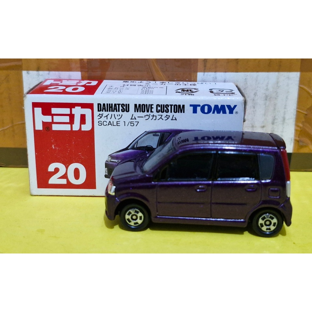 Tomica Tomy Biru 20 DAIHATSU MOVE CUSTOM
