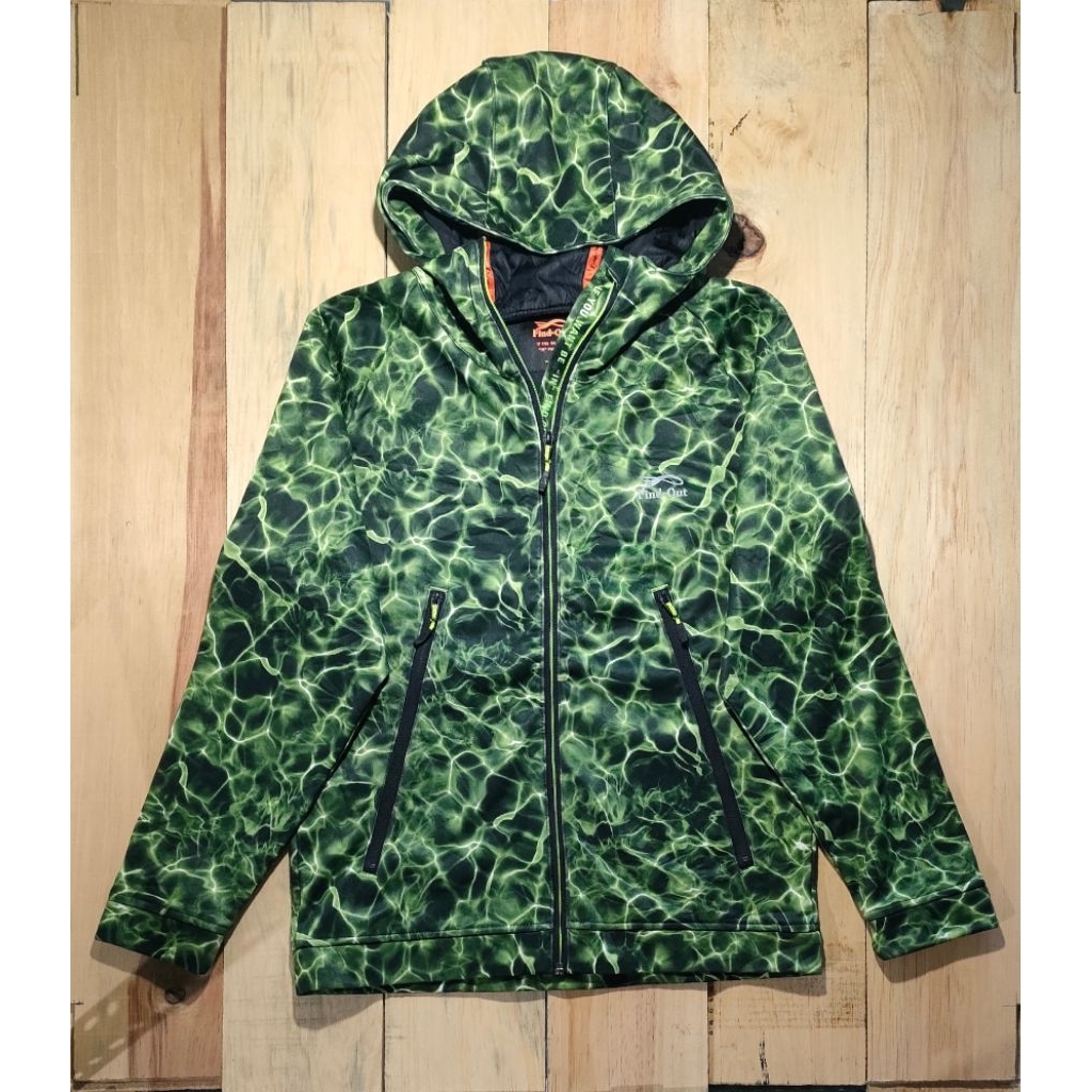 Find Out Waterproof Printed Jacket With Hoodie