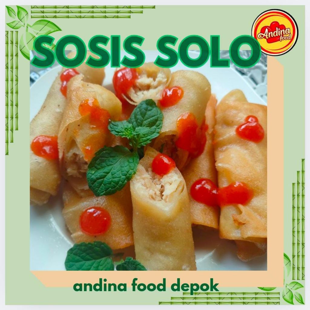 

Sosis Solo Isi Ayam Home Made – 10 pcs / 300 gr – Frozen Food Praktis & Lezat