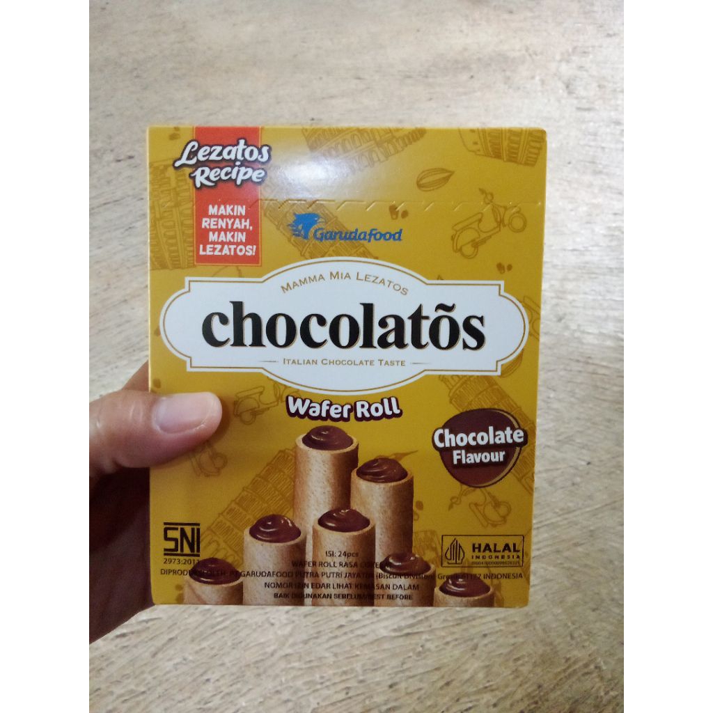 

Chocolatos wafer roll