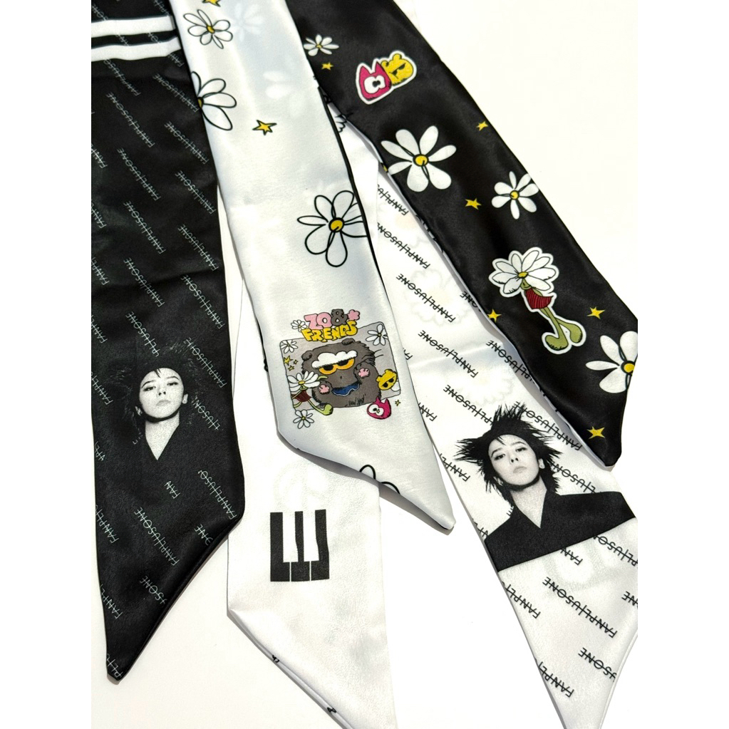 G-Dragon Zo&Friends Twilly Handmade Scarf Twilly untuk tas